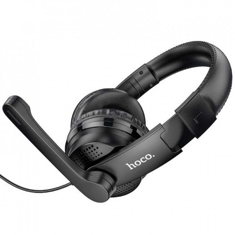 Навушники ігрові HOCO W103 Magic tour gaming headphones Black
