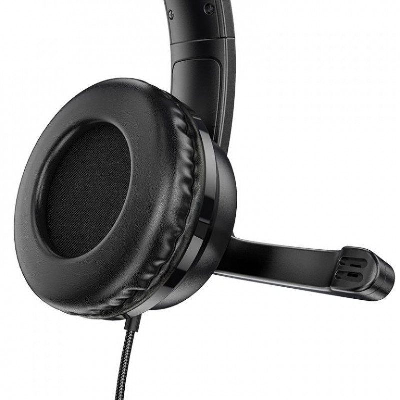 Навушники ігрові HOCO W103 Magic tour gaming headphones Black