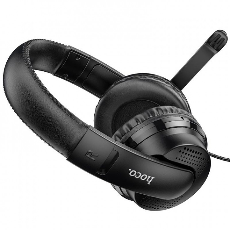 Навушники ігрові HOCO W103 Magic tour gaming headphones Black