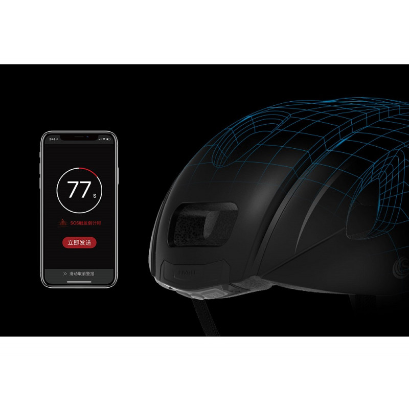 Захисний шолом Smart4u R55 (L) Black (58-62см), акустика, мікрофон, сигнали поворотів та стопів, додаток, пульт BR80