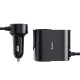 Автомобільний зарядний пристрій Baseus High Efficiency Pro 1-for-2 Car Cigarette Lighter 30W Cosmic Black